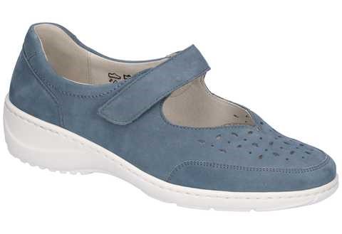 Waldlaufer - Wijdte K - 607315 191 263 - Jeans - Uitneembaar voetbed