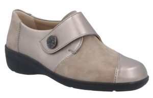 Solidus - Wijdte J - 26428 40506 - Taupe - Uitneembaar voetbed